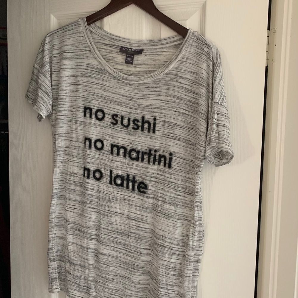 Pea in the Pod Maternity tee